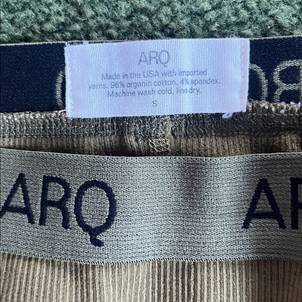 ARQ Olive Green Bike Shorts - Picture 3 of 4